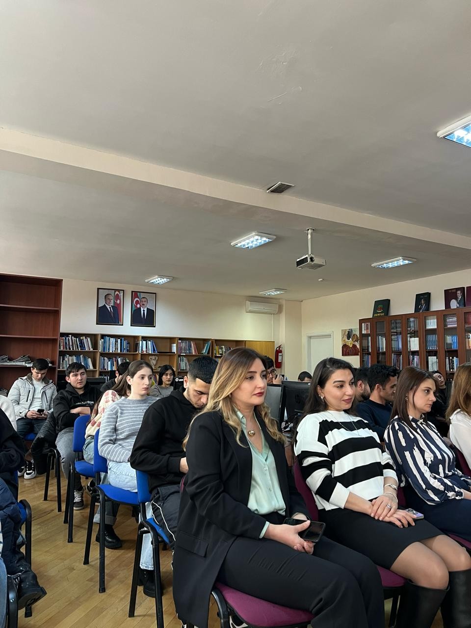 ATMU-da Nurəddin Mehdixanlı ilə görüş keçirilib - FOTOLAR